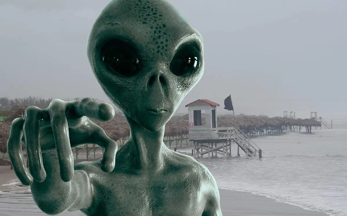 La leyenda de los extraterrestres en Tampico y su base en Playa Miramar cobra cada vez más fuerza, José Luis Tapia y Canva